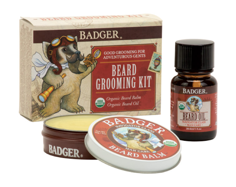 Men's Gifts Badger Beard Balm Kit