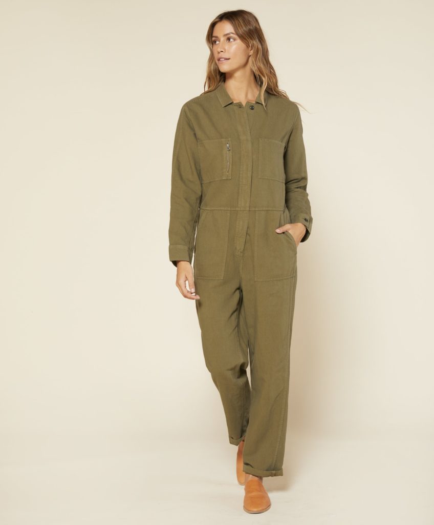 Akiko Jumpsuit - Women - DS Double Saloo - S021 Dark Green Grey – n°74  E-Shop