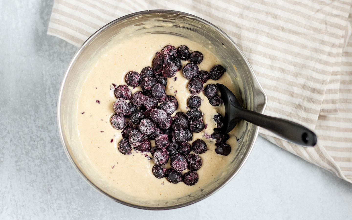 Mother's Day Lemon Blueberry Pancakes Batter