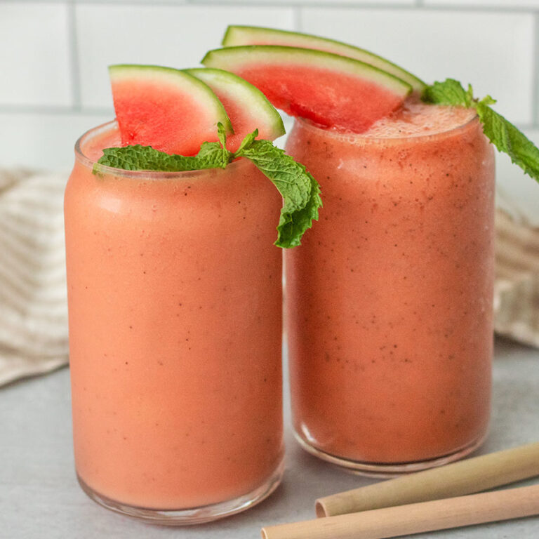 Hydrating and Healthy: Watermelon Passion Fruit Smoothie Recipe