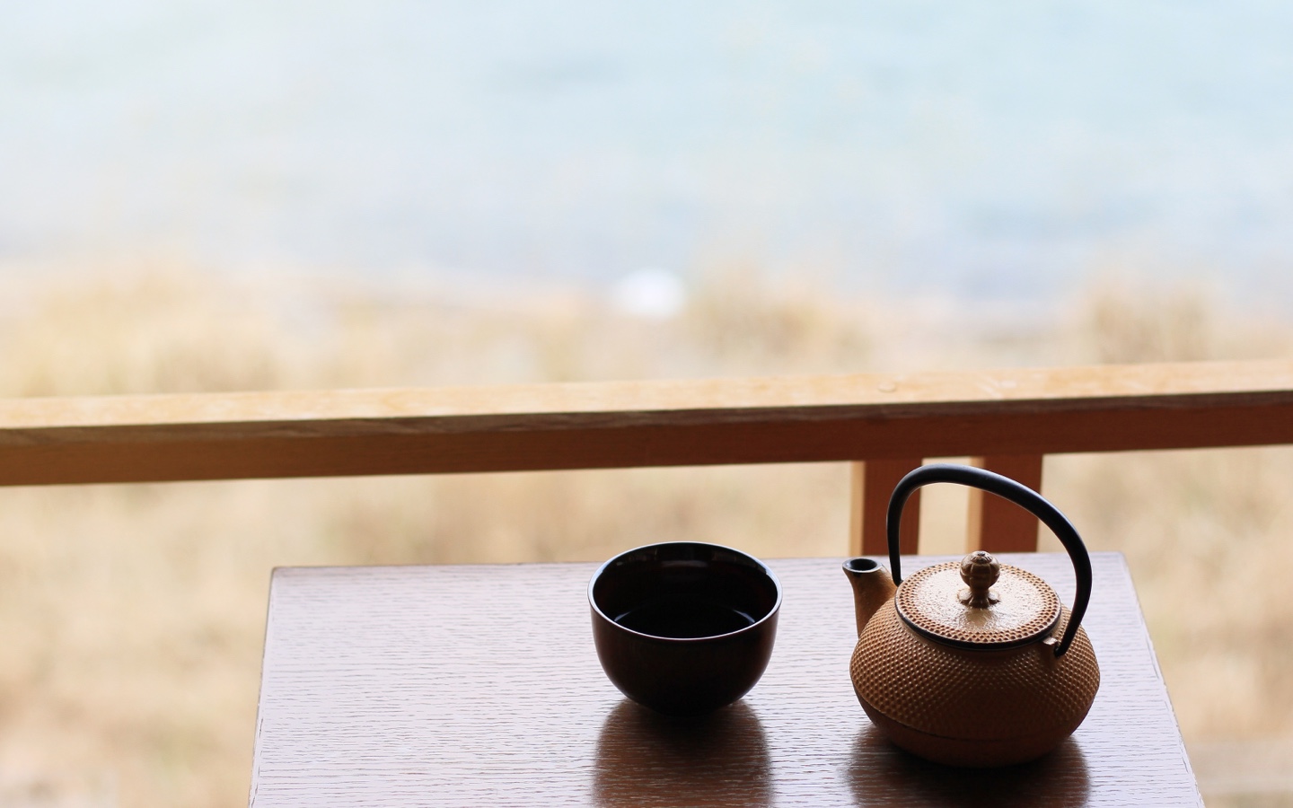 Traditional Tea Kettle And Cup