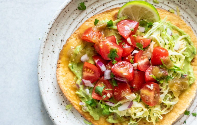Heart Healthy Avocado Tostadas Recipe