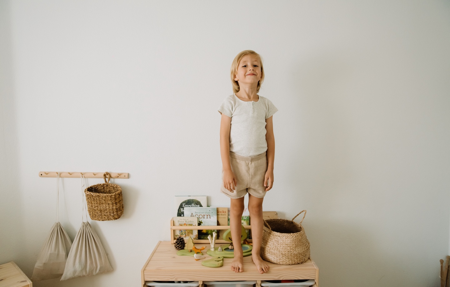 Young Boy In Play Room