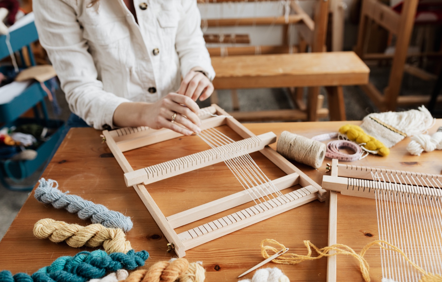 Person Weaving