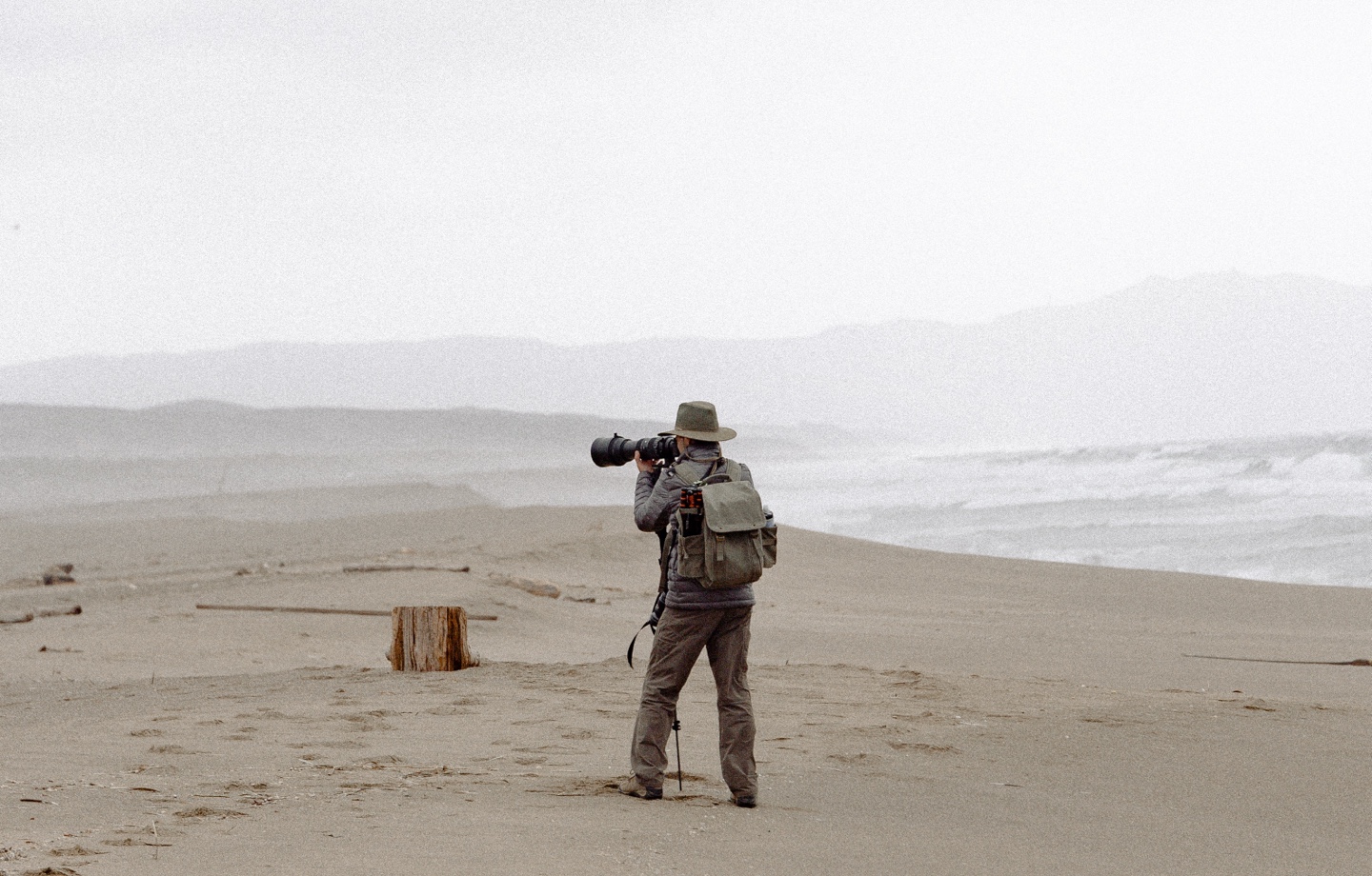 Photographer On The Beach