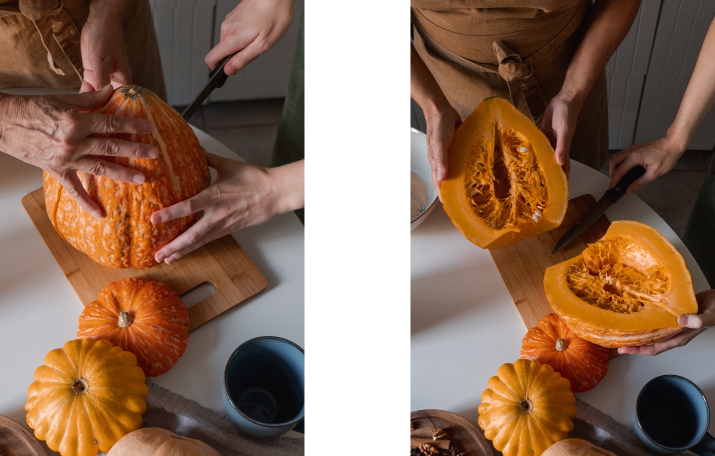 Cutting Pumpkins