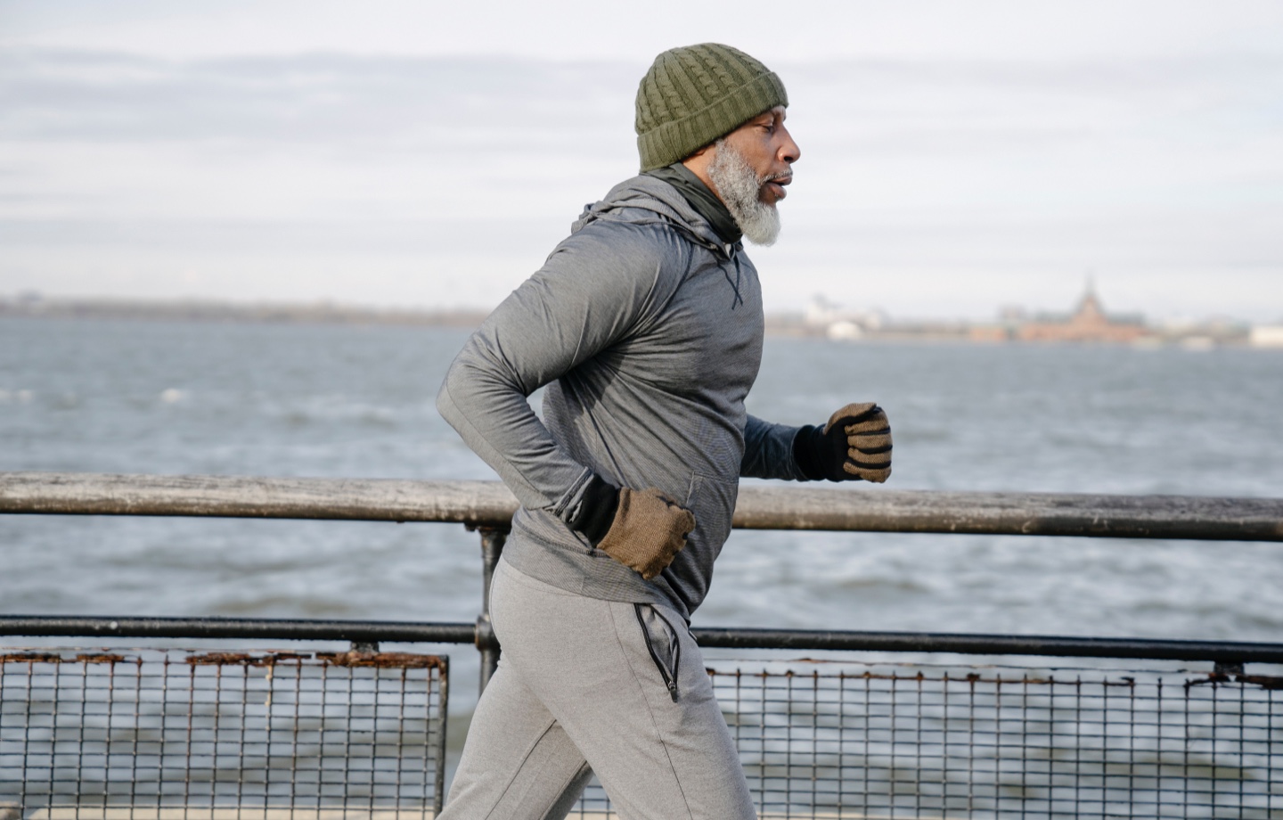 man running