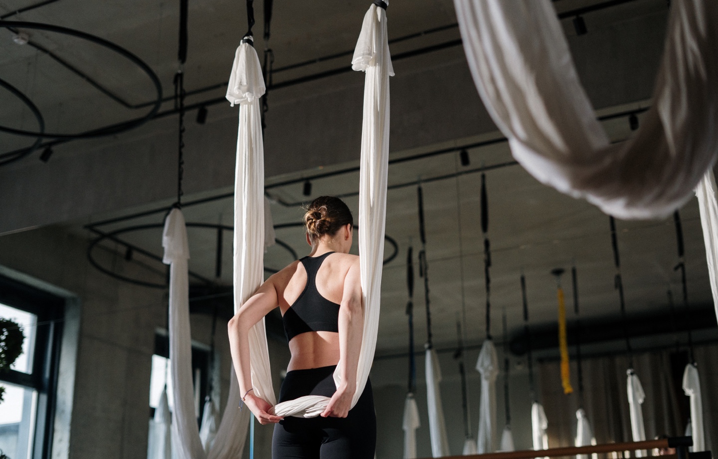 Aerial Yoga Class