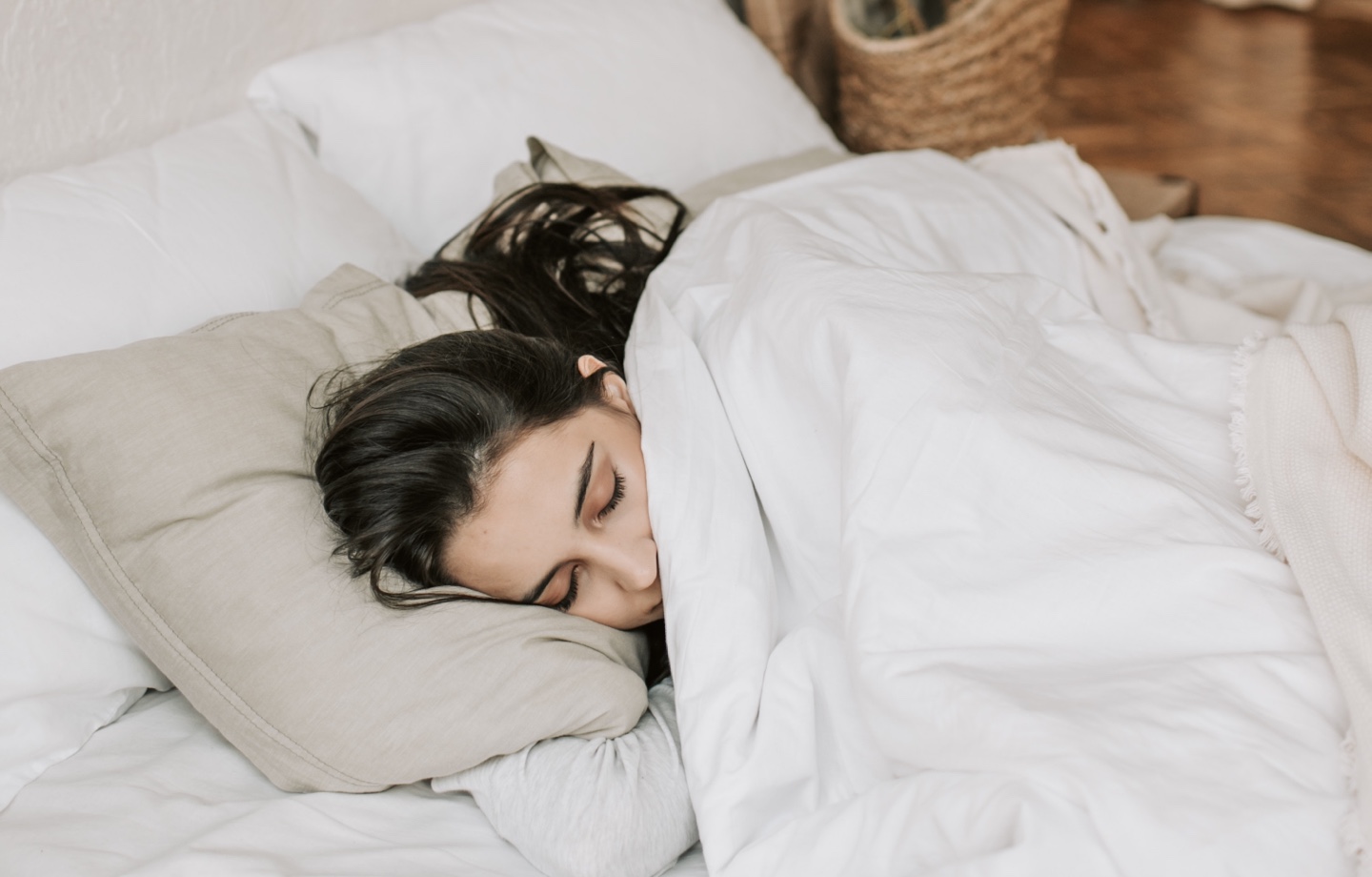 woman sleeping