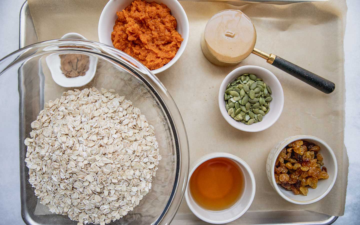 pumpkin spice granola recipe ingredients