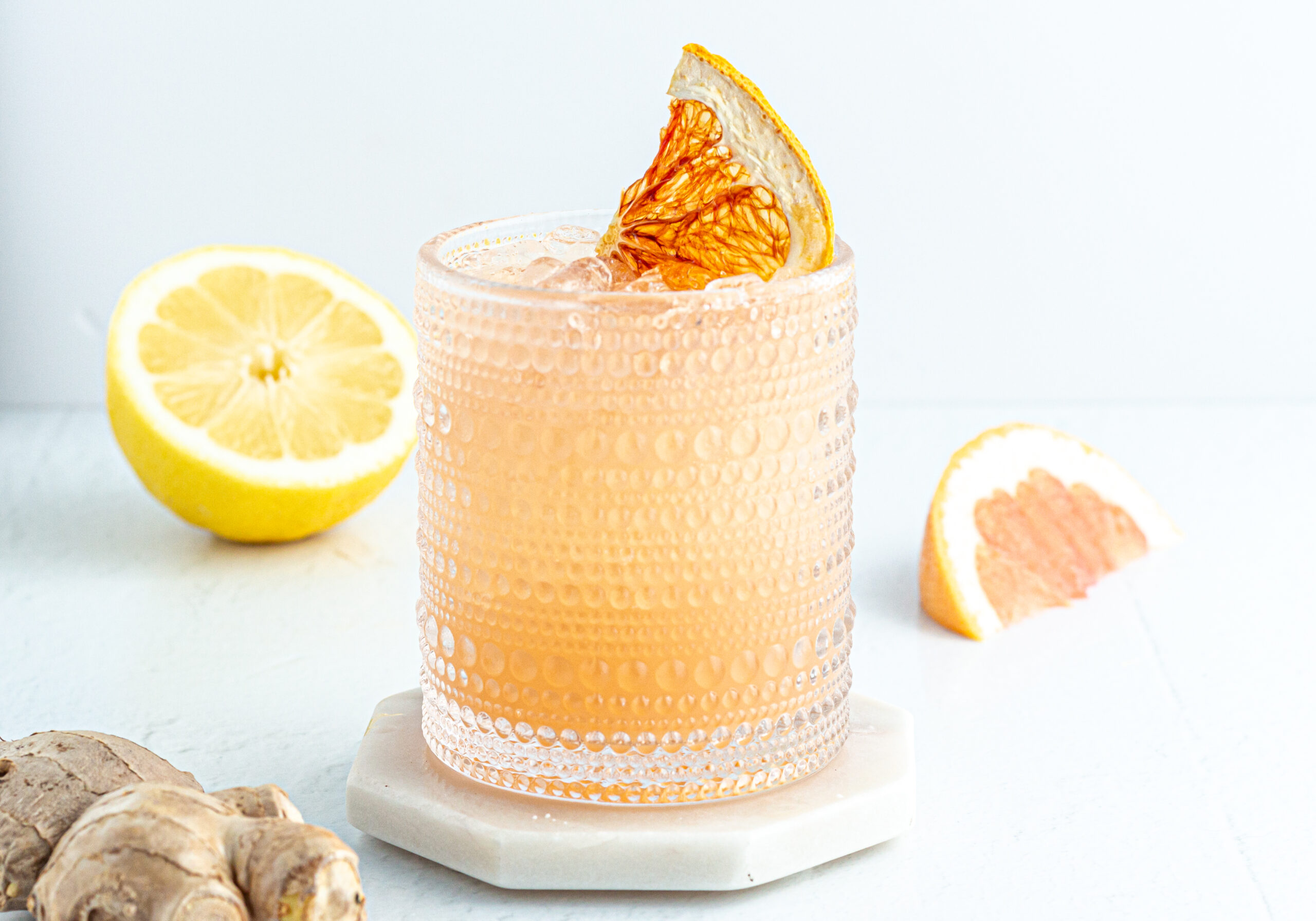 Grapefruit Lemon Bedtime Mocktail