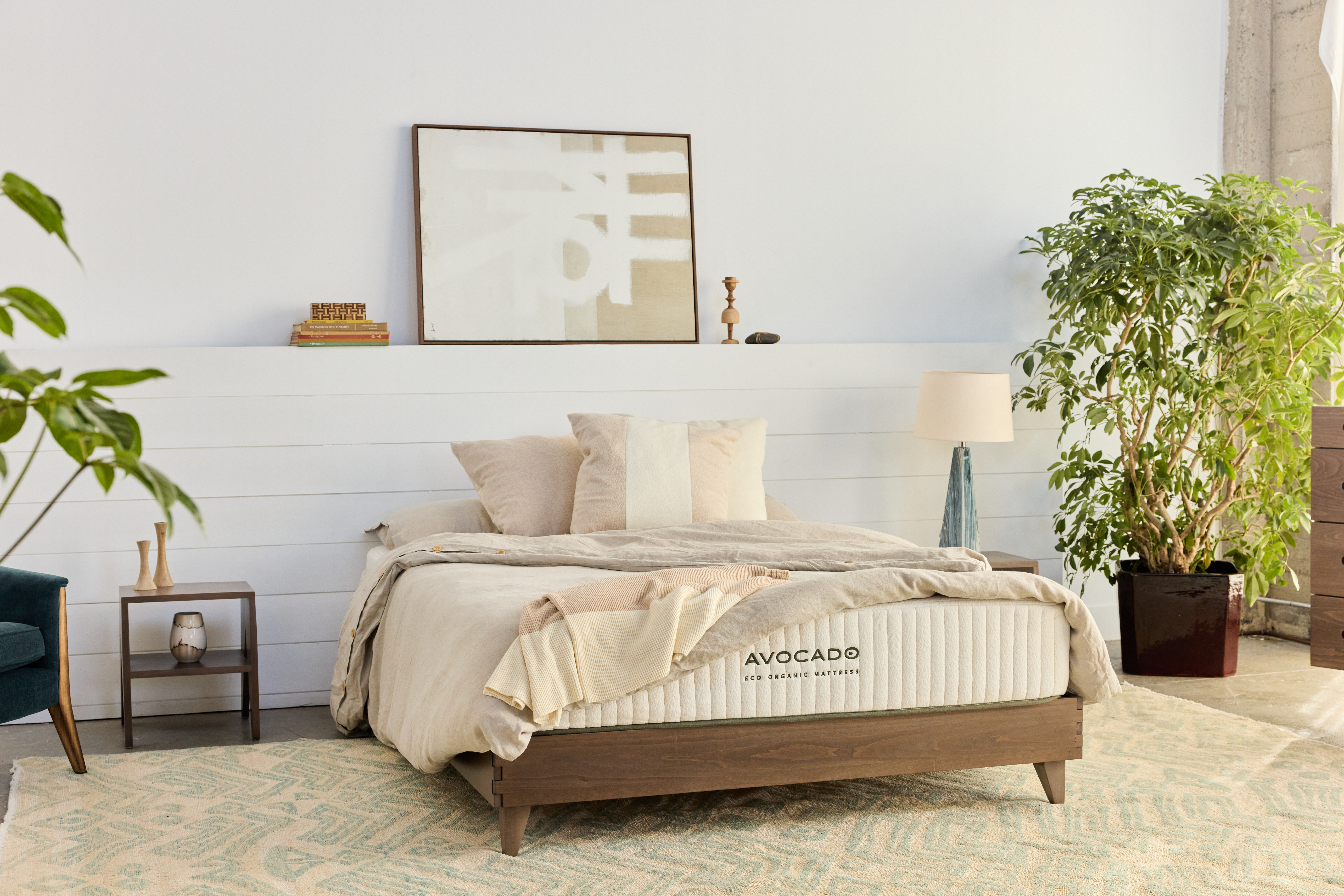 Eco organic mattress with city collection