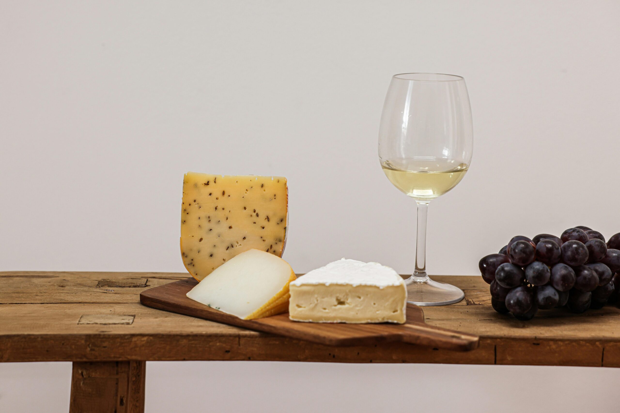 Wine and Cheese board