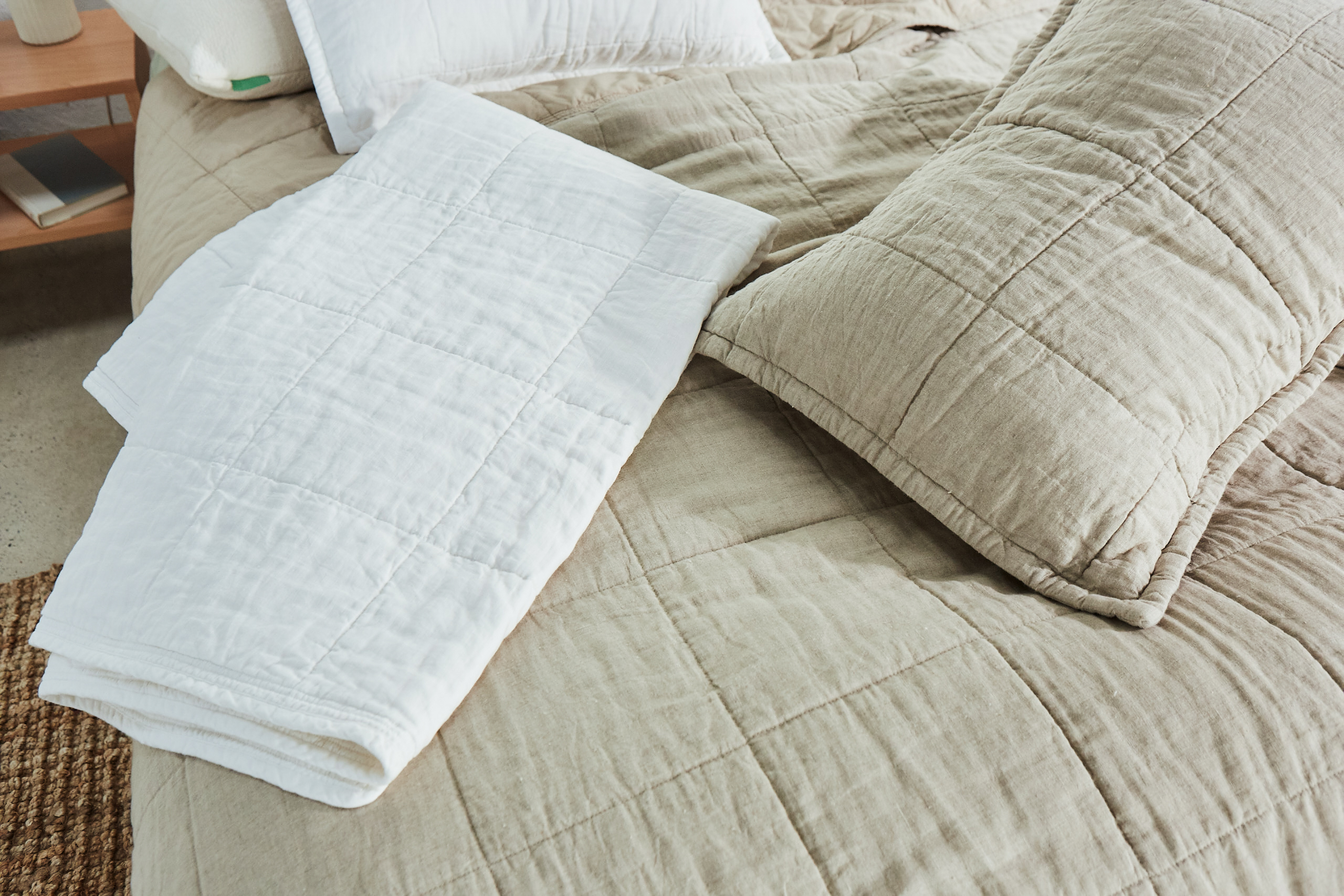 Natural Linen Quilt