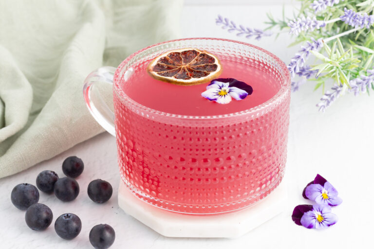 Bedtime Mocktail Series: Blueberry Bedtime Tea