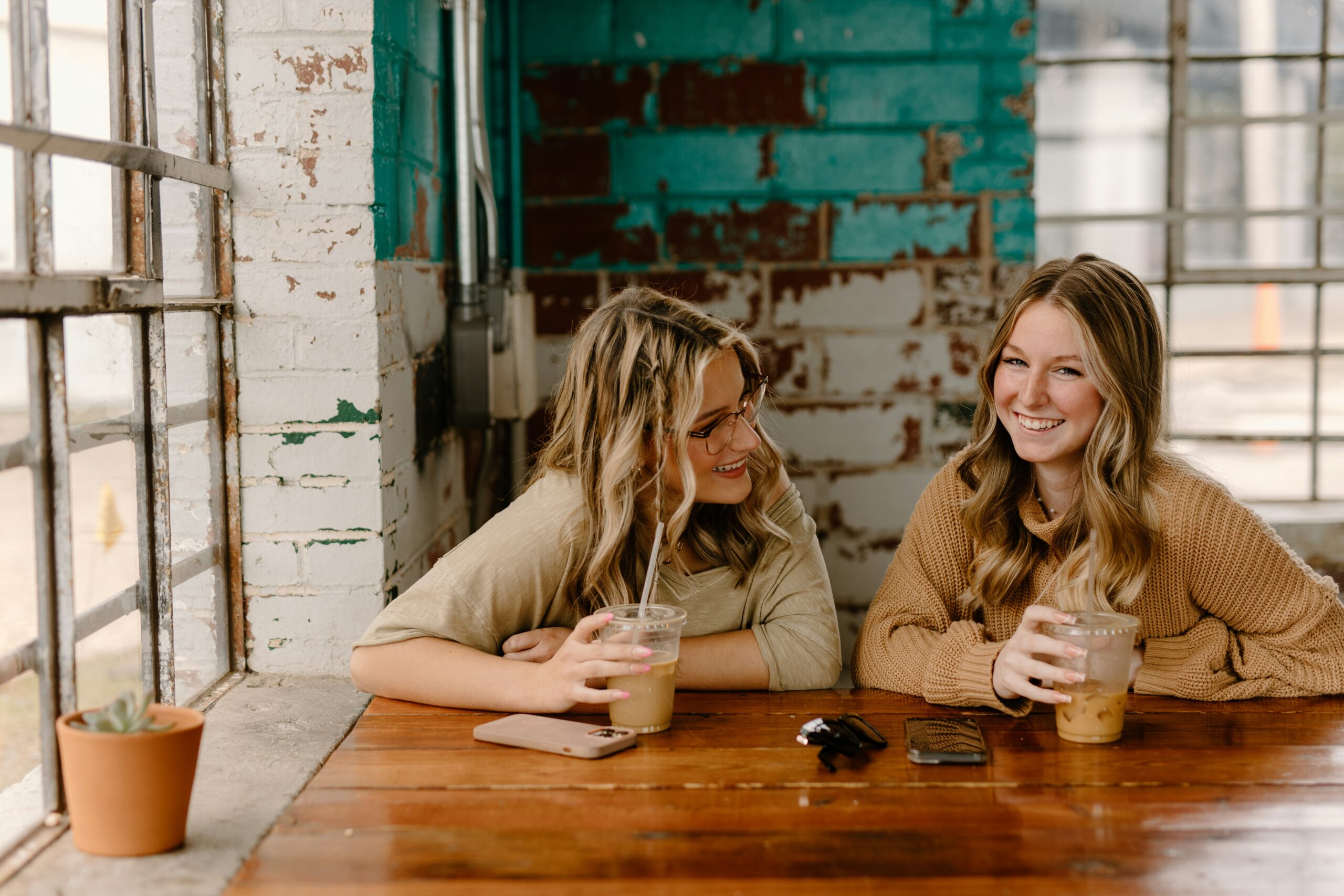 woman enjoying coffee