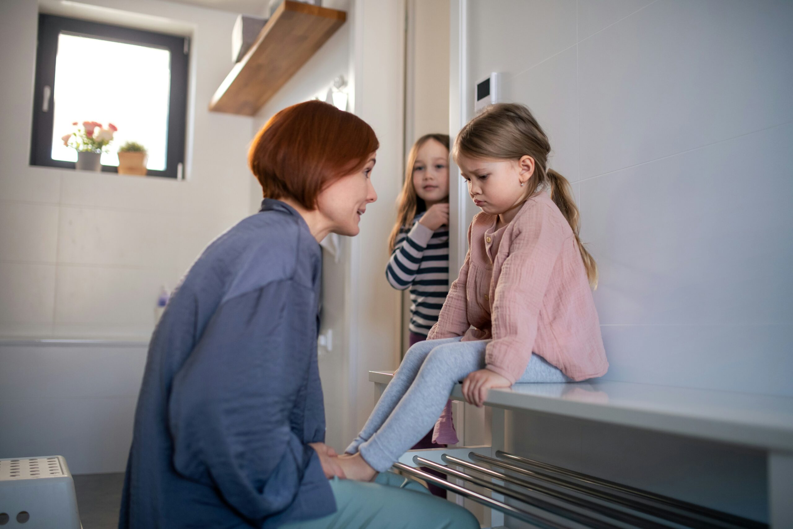 Parents talking to Kids
