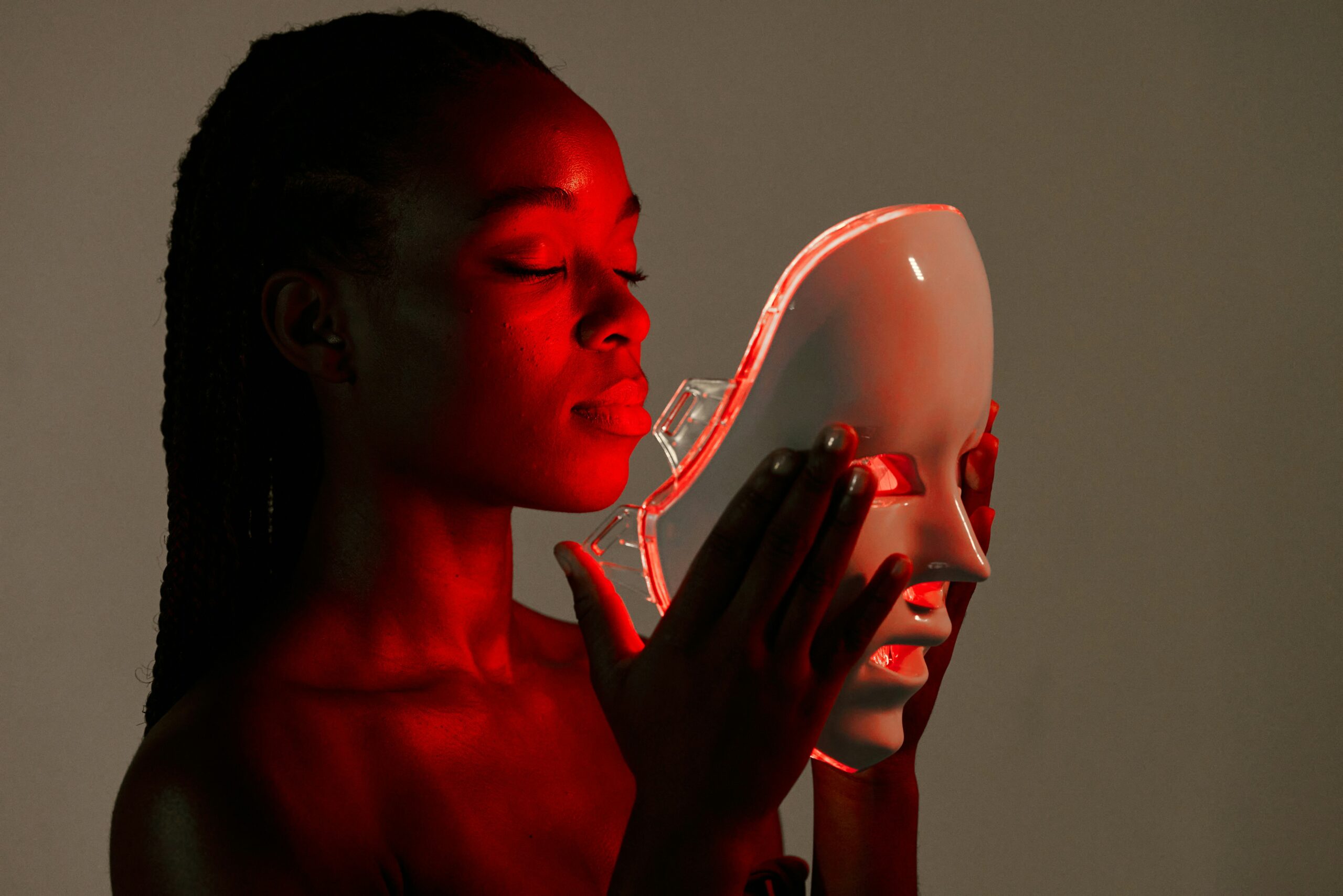 Red light mask