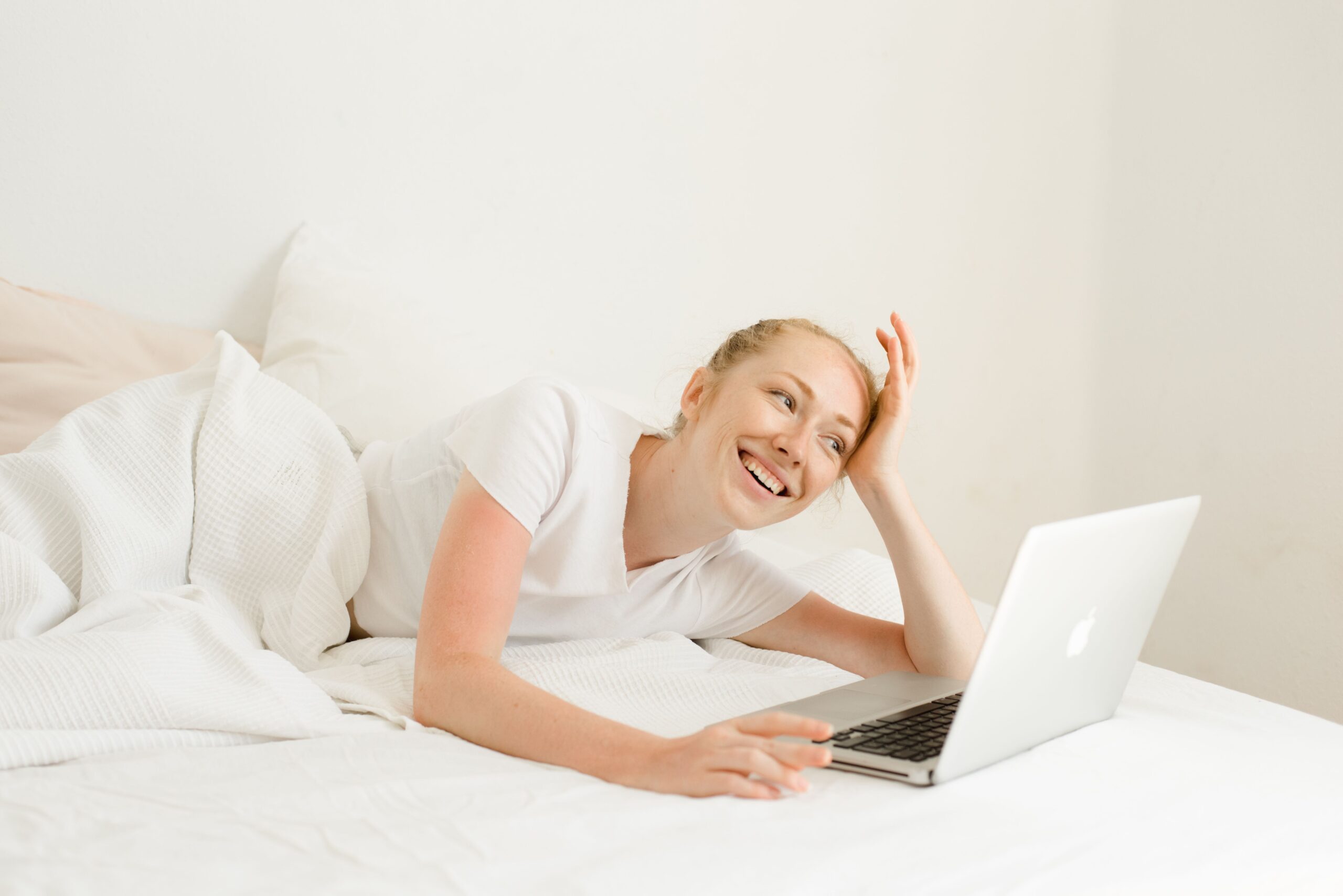 Girl on laptop