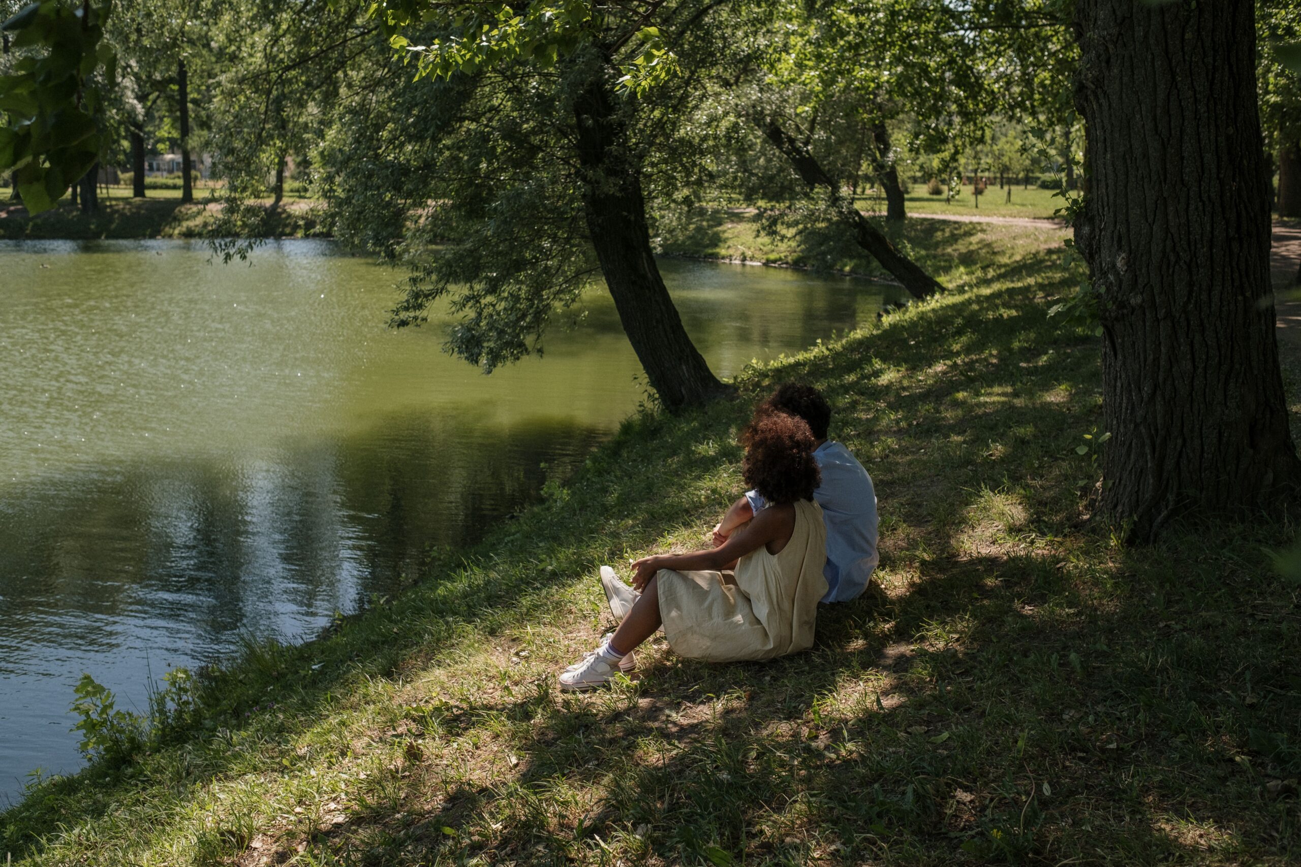 couple in forest