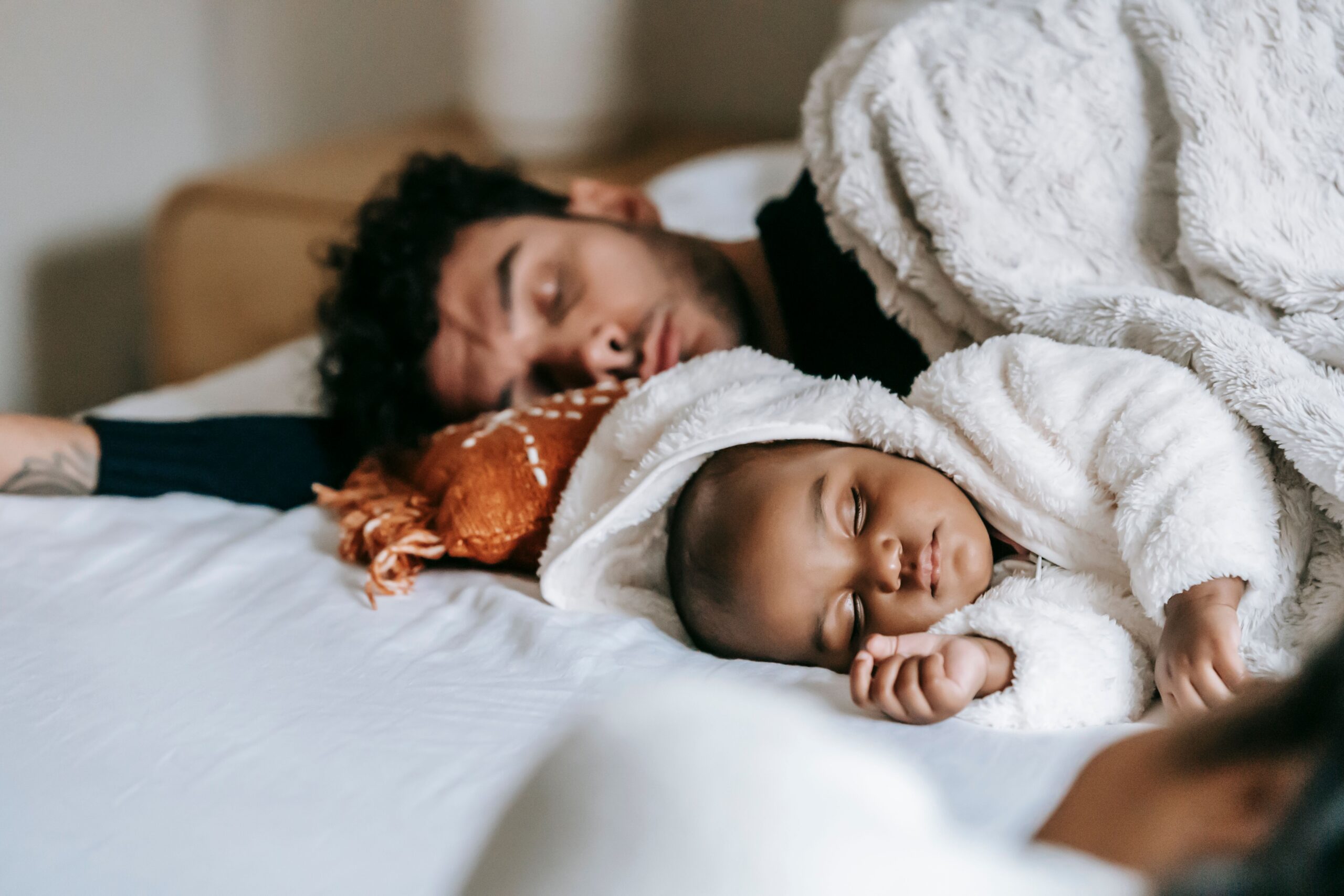 Dad and baby