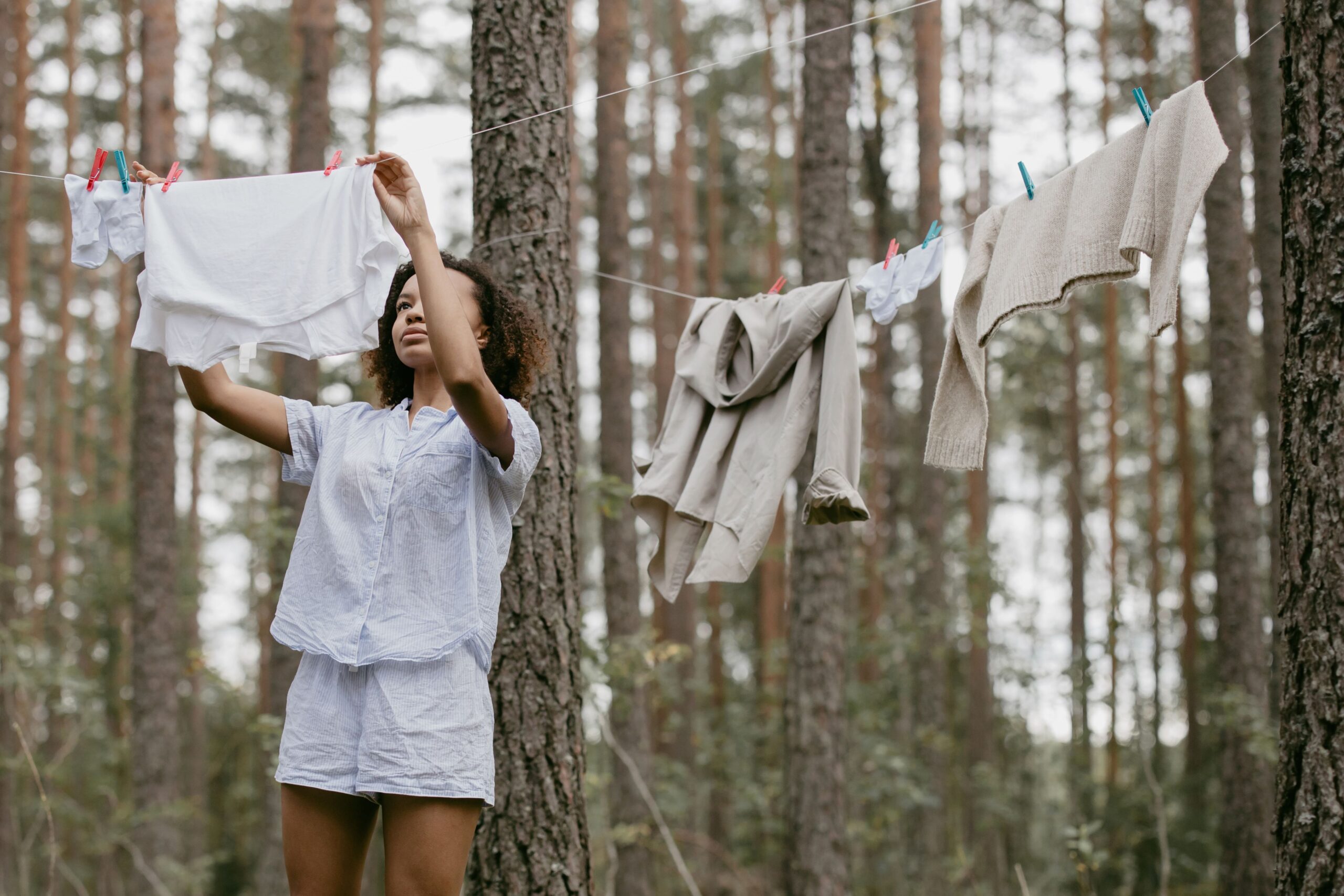 hang clothes