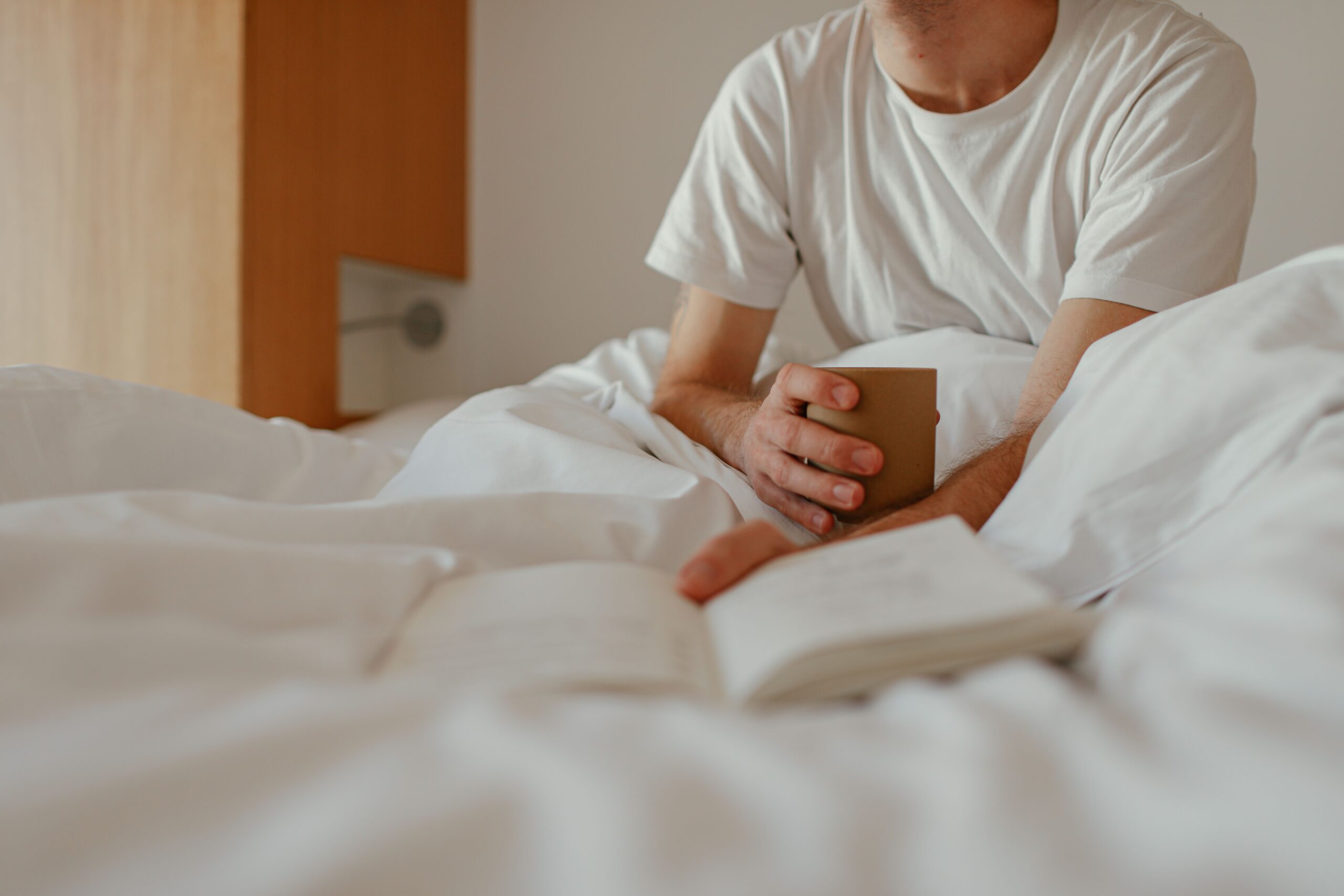 cup and book