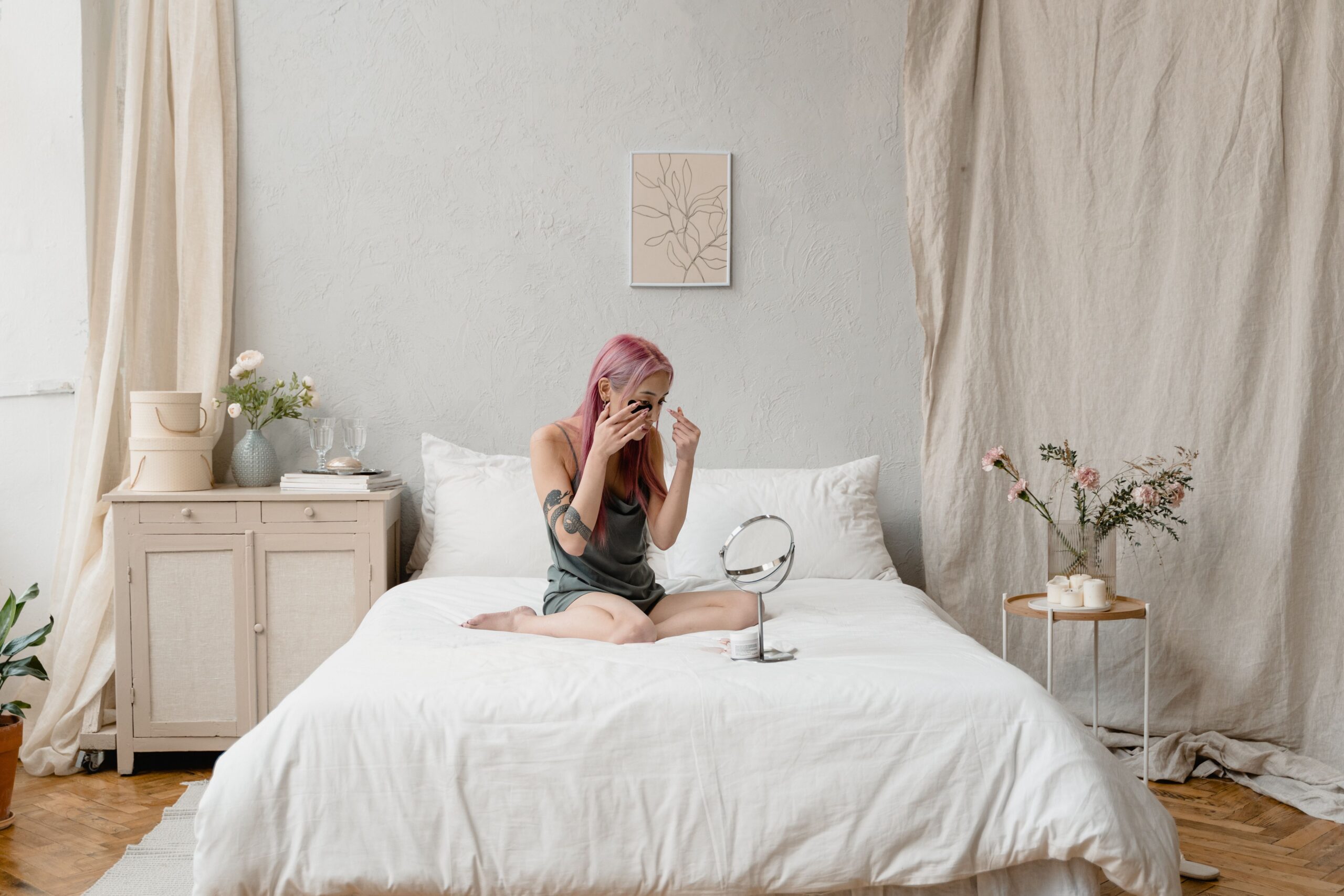 girl in room